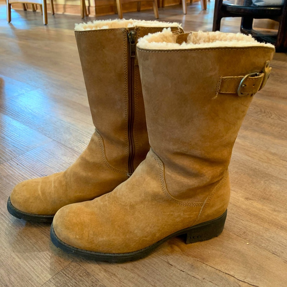 Ugg calf high winter boots